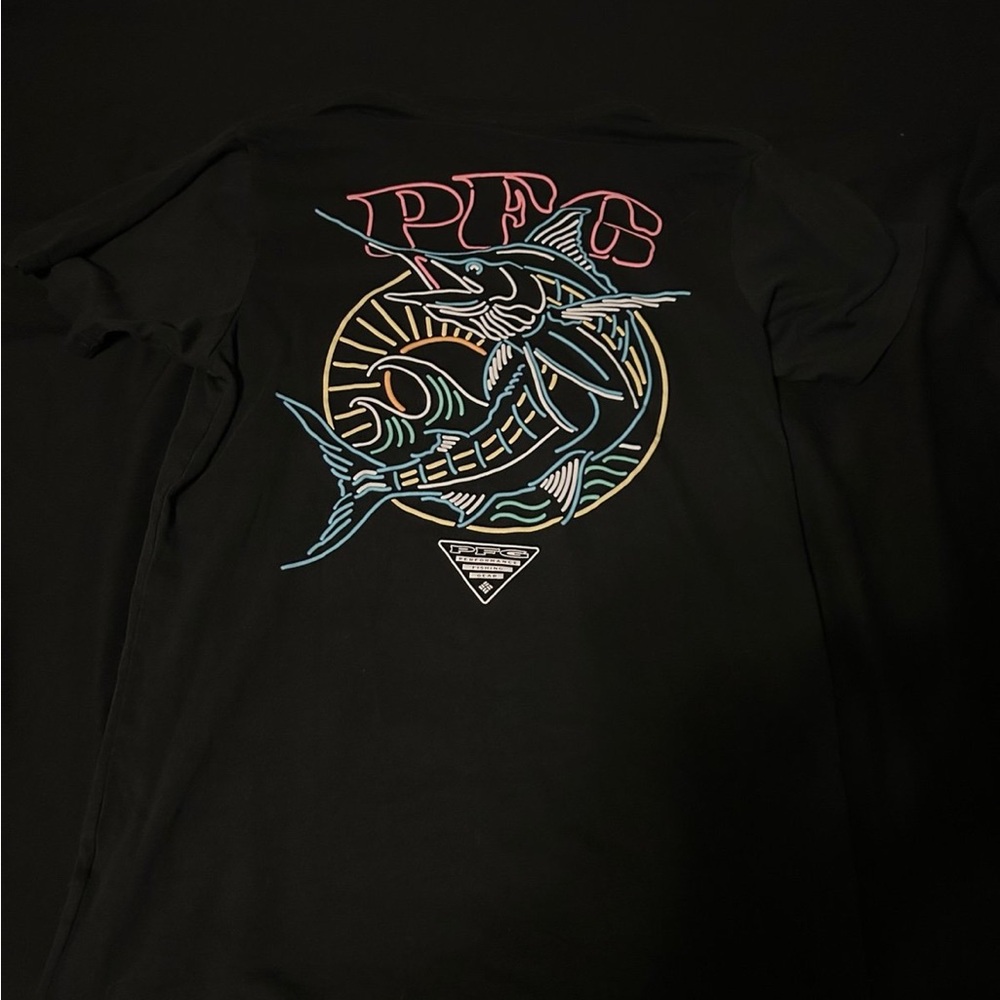 Columbia PFG Black Graphic T-Shirt